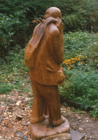 'Acorn man'
NY/USA, Oak, 1978
200 x 50 x 60